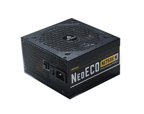 0-761345-11758-6-lg__64233.1673206408__63125.1696336128.jpg 0-761345-11758-6 | Antec | NE750G M 750-Watts ATX12V & EPS12V 24-Pin 80 Plus Gold Full Modular Power Supply - Image 1