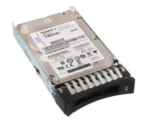 00AR388__76405.1694783426.jpg 00AR388 | IBM | 300GB 15000RPM SAS 12GB/s Hot-Swappable 2.5-inch Hard Drive for Storage System V3700 - Image 1
