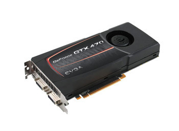 012P31470LA-lg__46770.1636285397__91126.1696349776.jpg 012P31470LA | EVGA | GeForce GTX 470 1280MB 320-bit GDDR5 PCI Express 2.0 x16 HDCP Ready SLI Support Dual DVI Mini-HDMI Video Graphics Card - Image 1