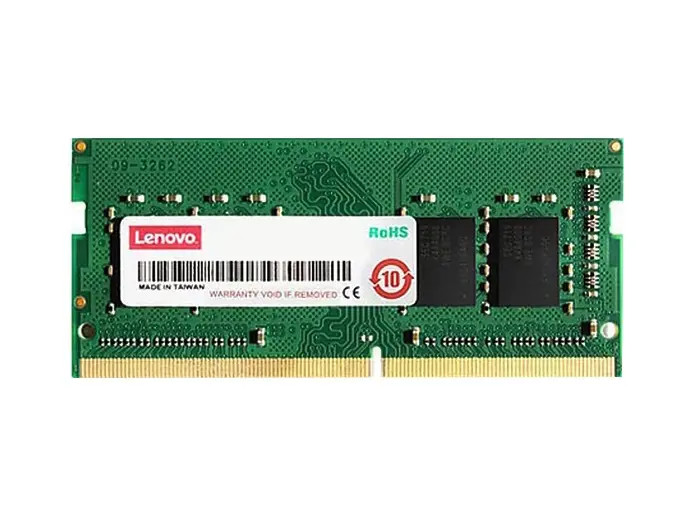 01AG713__20783.1707320664.jpg 01AG713 | Lenovo | 16GB DDR4-2400MHz PC4-19200 non-ECC Unbuffered CL17 260-Pin SoDIMM 1.2V Dual Rank Memory Module - Image 1