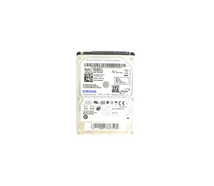 023nxf-o_5of2fbzdjhiwadru__56650.1696345115.jpg 023NXF | DELL | 320GB 7200RPM SATA 3GB/S 16MB CACHE 2.5-INCHHARD DRIVE - Image 1