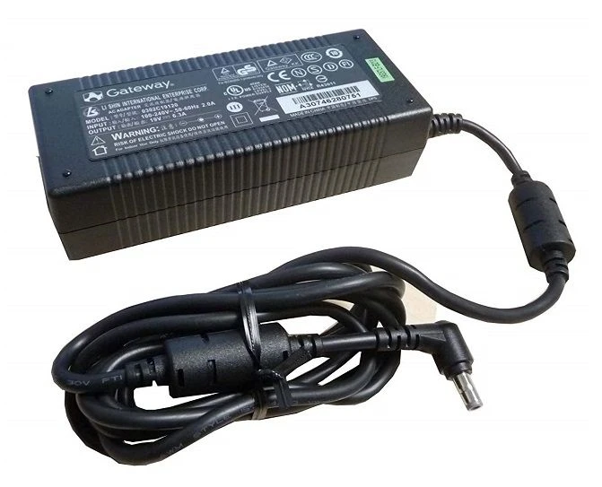 0302c19120_zqxpvjgl91eoroke__22158.1696345118.webp 0302C19120 | GATEWAY | 120-WATTS 19V 50-60HZ AC POWER ADAPTER FOR M685 - Image 1