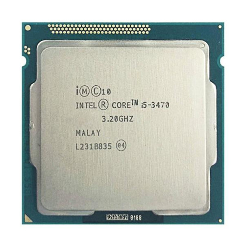 084GY2__59587.1696342666.jpg 084GY2 | Dell | 3.20GHz 5GT/s DMI 6MB SmartCache Socket FCLGA1155 Intel i5-3470 Quad Core Processor for OptiPlex 7010 Desktop - Image 1