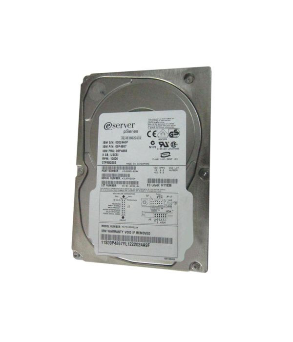 09p4867-o_novpngu0b3jqon2a__40891.1696346522-1.jpg 5049294 | EMC | 600GB 10000RPM SAS 6GB/S 2.5-INCH HARD DRIVE FOR VNXE 3100 / 3150 STORAGE ARRAYS - Image 1