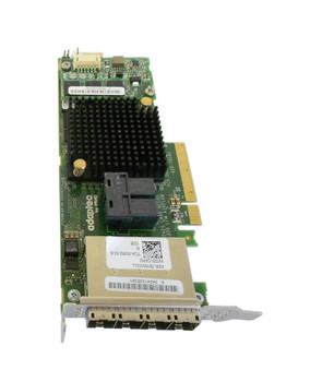 0KT1V-lg__08125.1635481585__42654.1696339353.jpg 0KT1V | Dell | 24-Ports SAS 6Gbps / SATA 6Gbps PCI Express 3.0 x8 MD2 Low Profile RAID 0/1/1E/5/6/10/50/60 Controller Card - Image 1