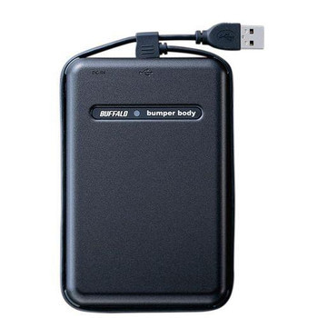 1011689212__54645.1537276199__72887.1696339183-1.jpg HD-PF250U2/BK | Buffalo | MiniStation TurboUSB 250GB USB 2.0 2.5-inch External Hard Drive (Black) - Image 1