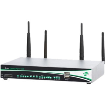 1018200377__02678.1636014891__48445.1696340159.jpg WR41-U2P1-WA1-SU | Digi | TransPort WR41 Wireless Router IEEE 802.11b/g 2 x Antenna ISM Band 54 Mbps Wireless Speed 1 x Network Port 1 x Broadband Port US - Image 1