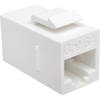 1032038508__88371.1536168531__59631.1697141252.jpg BHDBT-001-FF | Tripp Lite | Cat6A Straight-Through Modular In-Line Snap-In Coupler (Rj45 F/F) - Image 1