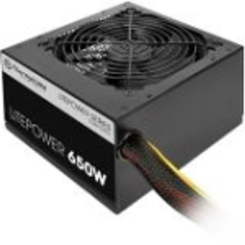1034802659__00977.1673193505__75450.1696336343.jpg PS-LTP-0650NPCNUS-F | Thermaltake Tech | Litepower 650-Watts ATX12V/EPS12V 80% Efficiency Power Supply - Image 1