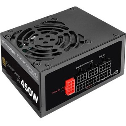 1035883236__47872.1673208795__12344.1696336069.jpg PS-STP-0450FPCGUS-G | Thermaltake Tech | Toughpower SFX 450-Watts ATX12V 24-Pin 80 Plus Gold Power Supply - Image 1