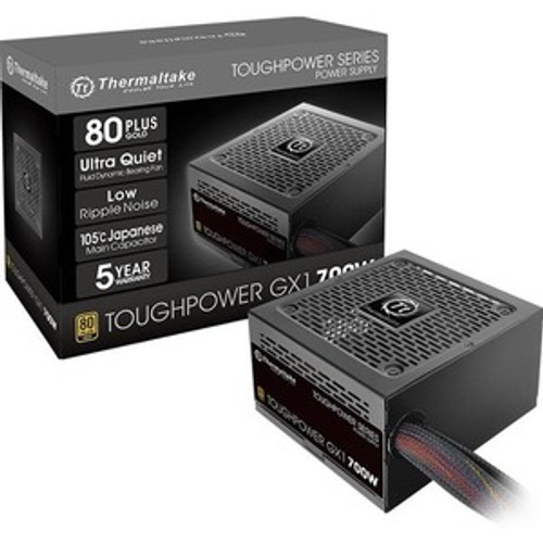 1054115912__60471.1673209037__50181.1696336064.jpg PS-TPD-0700NNFAGU-1 | Thermaltake Tech | Toughpower GX1 SP-700AH2NCG 700-Watts ATX12V/EPS12 80 Plus Power Supply - Image 1