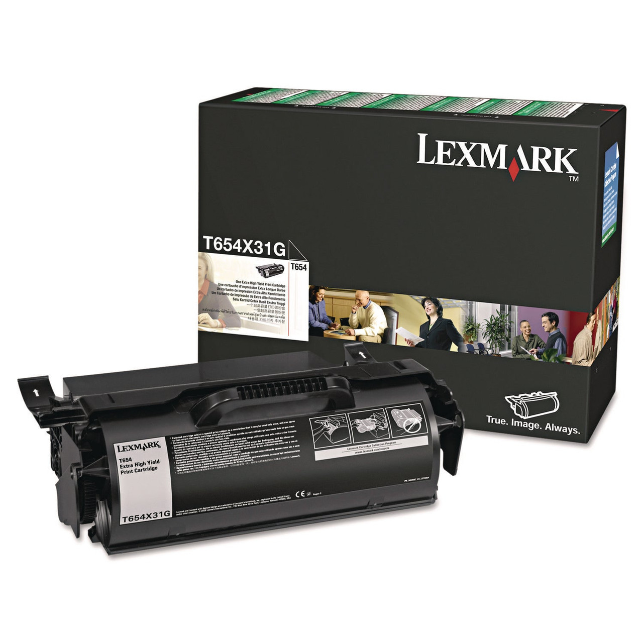 159165__67566.1772479740-1.jpg T654X31G | Lexmark | Extra High Yield Print Cartridge Laser - Image 1