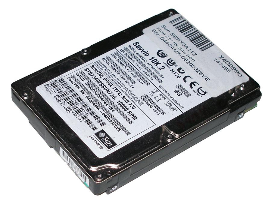 1653315101__83333.1710187301.jpg ST973402SSUN72G | Sun | 73Gb 10000Rpm Sas 3Gbps 16Mb Cache 2.5-Inch Internal Hard Drive For Sparc Enterprise M5000 - Image 1