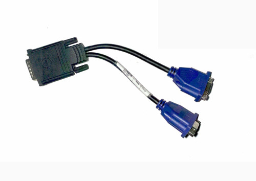 176956__42132__79068.1723821044.jpg 310-4469 | Dell | 9-Inch DMS59 to Dual VGA Splitter Cable - Image 1