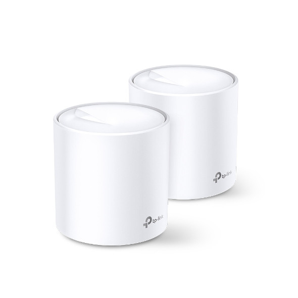 1IgmWcQFw0i9CVVOvPwiUg.c-r__31610.1708127797-1.jpg DECO-X20(2-PACK) | TP-Link | Dual-band (2.4 GHz / 5 GHz) Wi-Fi 5 (802.11ac) White 4G - Image 1