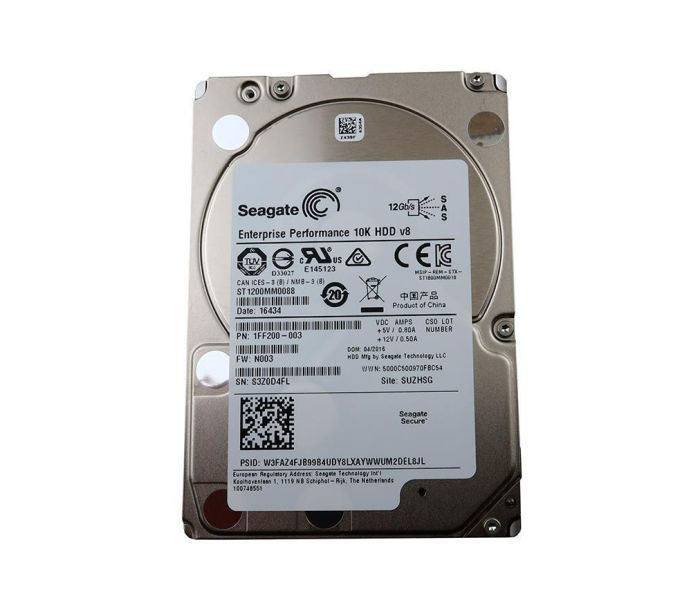 1ff200-003_gtd0olymvrilwp4t__87776.1696346629-1.jpg 0Y15RF | DELL | 1TB 7200RPM SAS 6GB/S 2.5-INCH HARD DRIVE WITH TRAY - Image 1