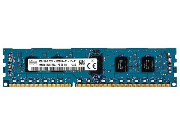 216693__42850.1697140810.jpg HMT451R7AFR8A-PB | HYNIX | 4Gb (1X4Gb) 1600Mhz Pc312800 Cl11 Ecc Registered Single Rank Ddr3 Sdram 240Pin Dimm Memory For Server Memory - Image 1