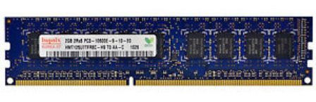 219011__17532.1697140766.jpg HMT125U7TFR8C-H9 | HYNIX | 2Gb 1333Mhz Pc310600 Ecc Unbuffered 2Rx8 Ddr3 Sdram 240Pin Udimm Memory Module - Image 1