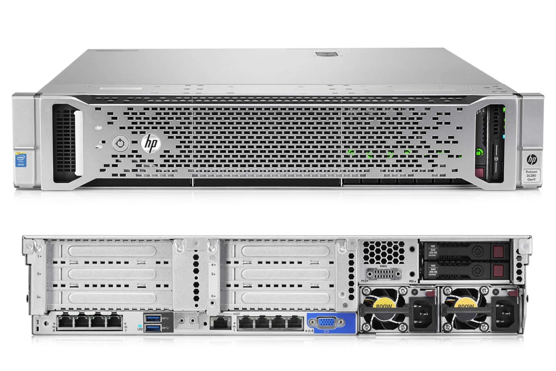 220108__66849__35871.1744650644-1.jpg 777338-S01 | HP | Proliant Dl380 G9 2X INTEL Xeon E5-2640 V3 8-Core 2.6Ghz Cpu 2U Rack-Mountable Server - Image 1