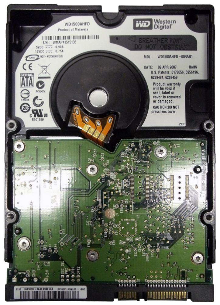 255a0577f48be9a9c82fd208569111f5__21054.1698708955.jpg WD1500AHFD | Western Digital | Raptor X 150Gb 10000Rpm Sata 1.5Gbps 16Mb Cache 3.5-Inch Internal Hard Drive - Image 1