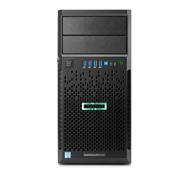 295939__01184.1698768423-1.jpg 873227-001 | HP | e Proliant Ml30 Gen9 Smart Buy Model 1X INTEL Xeon Quadcore E31220V6/ 3Ghz, 8Gb(1X8Gb) Ddr4 Sdram, Smart Array B140I, Nc332I, 1X 350W Atx Ps 4U Tower Server - Image 1