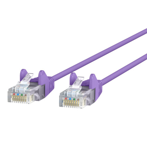 2QvCOKFckWeKgJYeR9T5A.c-r__42140.1708117038.jpg CE001B50-PUR-S | Belkin | networking cable Purple 600" (15.2 m) Cat6 U/UTP (UTP) - Image 1
