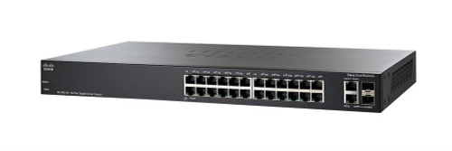 2d43473266d1adcd1210b7fd83a1a962__96381.1696269795.jpg SLM2024T-NA | CISCO | Sg200-26 26-Ports 10/100/1000Base-T Rj-45 Manageable Layer2 Desktop Gigabit Smart Switch With 2X Sfp Ports - Image 1