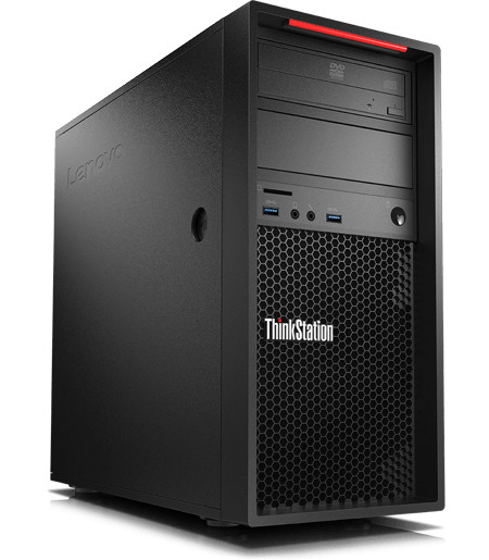 2u2Rlp9Oc0yu_WLmFFFSXQ.c-r__86906.1708122843-1.jpg 30BH003BUS | Lenovo | ThinkStation P320 DDR4-SDRAM i7-7700K Tower Intel Core i7 8 GB 1000 GB SSD Windows 10 Pro Workstation Black - Image 1