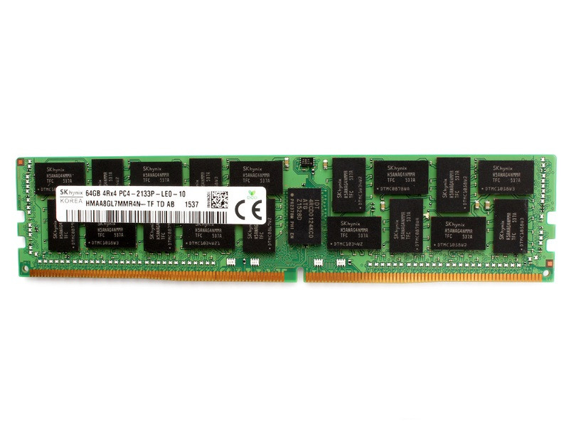 306663__72499.1696272561.jpg HMAA8GL7MMR4N-TF | HYNIX | 64gb (1x64gb) 2133mhz Pc417000 Cl15 Ecc Load Reduced Quad Rank 1.2v Ddr4 Sdram 288pin Lrdimm Hynix Memory Module For Server Memory - Image 1