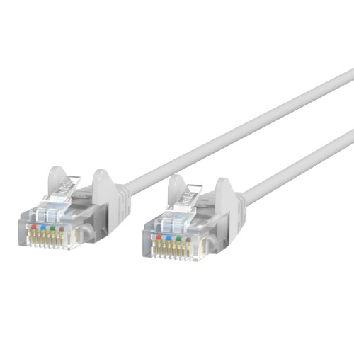31s_lvB8Gki2XWxfUW1kGA.c-r__74479.1708117041.jpg CE001B50-WHT-S | Belkin | networking cable White 600" (15.2 m) Cat6 U/UTP (UTP) - Image 1