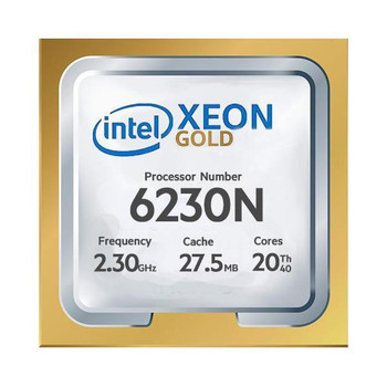 338-BULX-lg__81691.1661254064__60923.1696340425.jpg 338-BULX | Dell | Intel Xeon Gold 6230N 2.3G 20C/40T 10.4GT/s 27.5M Cache Turbo HT (125W) DDR4-2933 - Image 1
