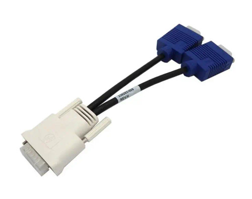 338285-001-338285-001__94247.1707320245.jpg 338285-001 | HP | VGA Y Splitter Cable with DMS-59 Connector - Image 1