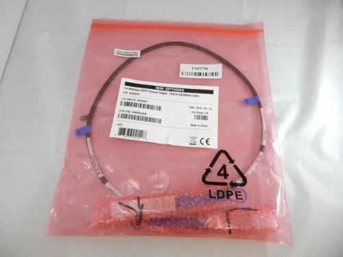 344344__60026.1697140763.jpg 682276237603 | IBM | 1M Qsfp MELLANOX Passive Copper Fdr14 Cable, Vpi, Up To 56Gb/S, Brand New. In Stock. - Image 1