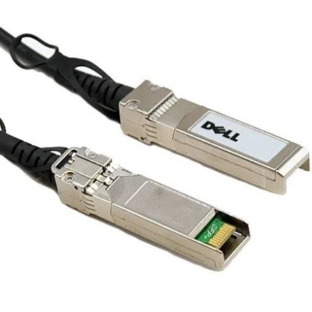 351546__66006__12589.1723821082.jpg 2JVDD | Dell | 1m 25Gb SFP28 to SFP28 DAC Cable - Image 1