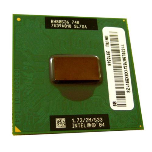 378221-001__28692.1696342968.jpg 378221-001 | HP | 1.73GHz 533MHz FSB 2MB L2 Cache Socket PGA478 Intel Pentium M 740 1-Core Processor - Image 1
