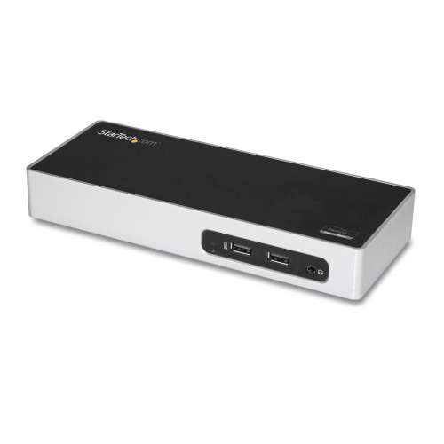3aCvQcKLvE-RCAq8LpannQ.c-r__77133.1708125082.jpg DK30ADD | StarTech.com | notebook dock/port replicator Wired USB 3.2 Gen 1 (3.1 Gen 1) Type-B Black, Silver - Image 1