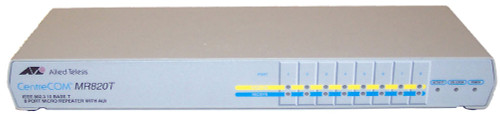 3dbc5a0ee0a6caba1ce7f913f5b91bef__70881.1696264869.jpg MR820T | ALLIED TELESIS | Centrecom 8-Ports 10Mbps 10Base-T Ethernet Unmanaged Stackable Hub - Image 1