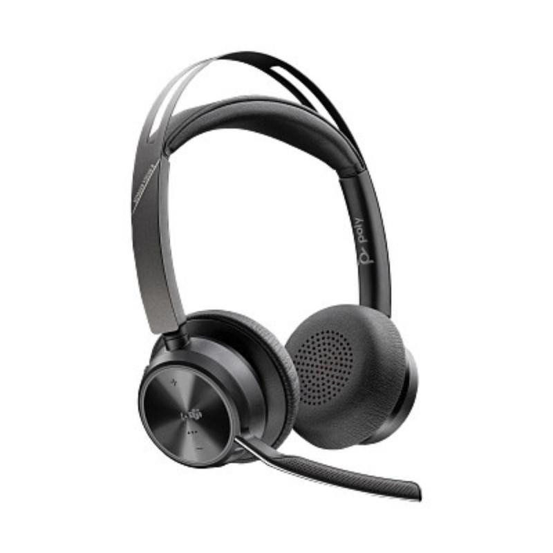 4ba9aa8feb82ddb263402ddd40c7cf1e__63733.1769105188-1.jpg 9T9J9AAAC3 | Poly| Voyager Focus 2 USB-C-C Headset + USB-C/A Adapter TAA - Image 1