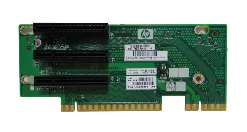 532450-001-532450-001_svjvsvavnbe32ibl__85078.1707323811.jpg 532450-001 | HP | 3 PCI-Express X8 Riser Card for H X1600 Network Storage System - Image 1