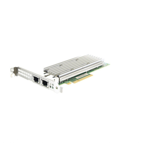 5N0W3_1__07366.1746472119.jpg QL41162HLJ | Qlogic | Dual Port 10GB RJ-45 Low Profile Network Card Dell 2J3X7 - Image 1