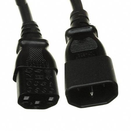 5odOMGbtj0CmtytnRQlHbQ.c-r__94409__25310.1696278914.jpg Cab-C13-C14-Ac | Cisco | Power Cord, C13 To C14 (Recessed Recepta - Image 1