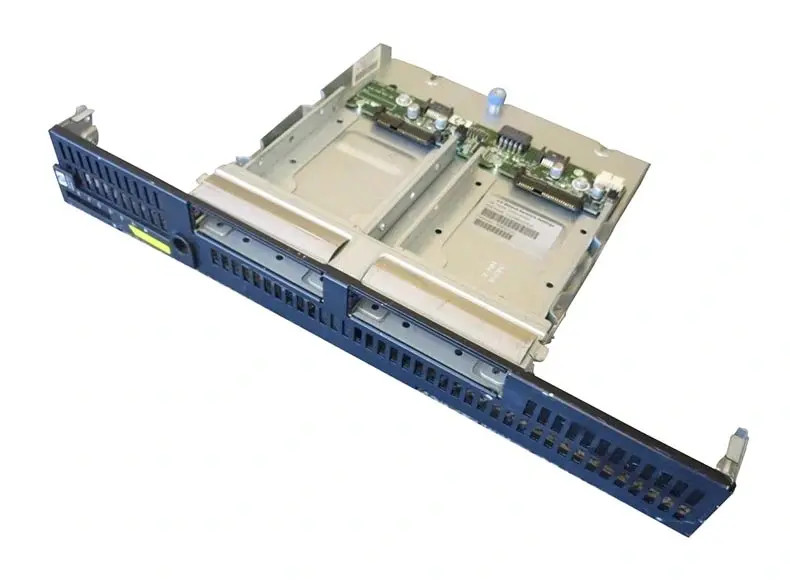 610097-001-610097-001__34477.1707324240-1.jpg 610097-001 | HP | Front Panel / Hard Drive Cage Assembly with Backplane for ProLiant BL480c BladeServer - Image 1