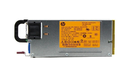 643932-001-RMK-lg__44027.1673209227__64044.1696336060.jpg 643932-001-RMK | HPE | 750-Watts Common Slot Platinum Switching Power Supply for ProLiant DL160/ DL360E/ DL360P G8 Server - Image 1