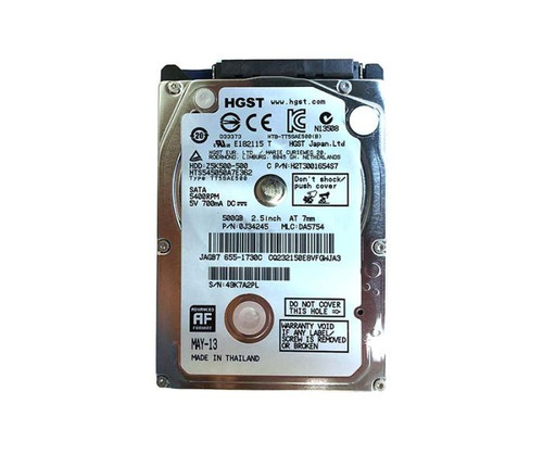 655-1730c_mbf865m0xgymdhup__02664.1696346006.jpg 655-1730C | APPLE | 500GB 5400RPM SATA 3GB/S 16MB CACHE 2.5-INCH HARD DRIVE - Image 1