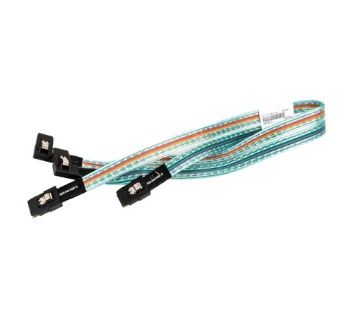 686614-001-686614-001__22415.1707319759.jpg 686614-001 | HP | Dual Mini-SAS Ribbon Cable for ProLiant DL380e G8 Server - Image 1