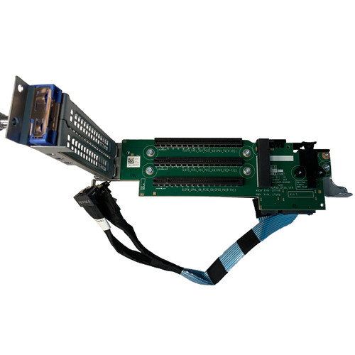 68HM0_Front__14709.1587175355__79529__43280.1751475133.jpg 068HM0 | Dell | EMC Poweredge R7425 Riser 2D 171N2 XX7JT x8 2 x16 PCIe Slot4/5/6 GPU - Image 1