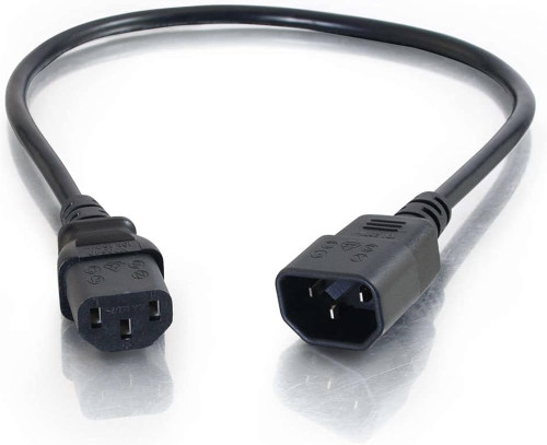 718guQKN6GL._AC_UF1000_1000_QL80___62379.1746469586.jpg HO5VV-F | C2G | C13-to-C14 Power Cable - Image 1