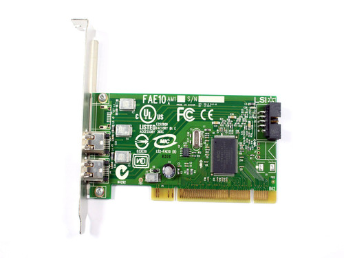 71A5A1_rP2L__37070.1752856674.jpg 0H924H | Dell | Dual Port IEEE-1394a FireWire 32-bit PCI Controller Card - Image 1