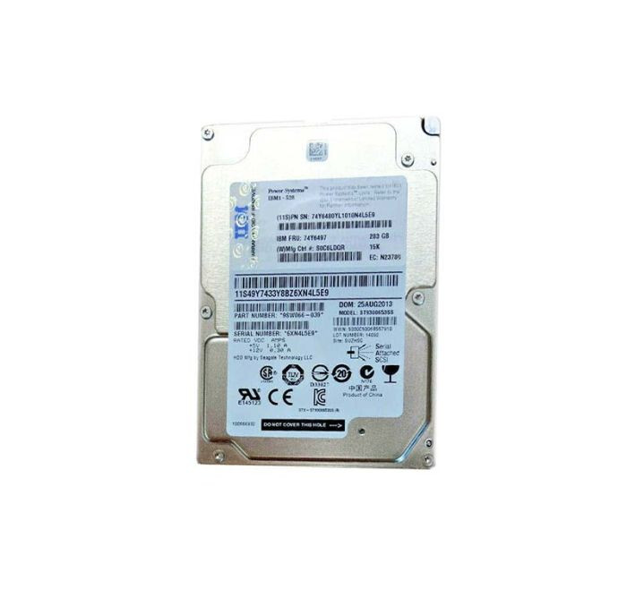 74y6480-o_022ibymh5qrxhfbv__27713.1696346789-1.jpg 661-4032 | APPLE | 300GB SAS 3.5-INCH HARD DRIVE WITH CARRIER FOR XSERVE A1196 - Image 1