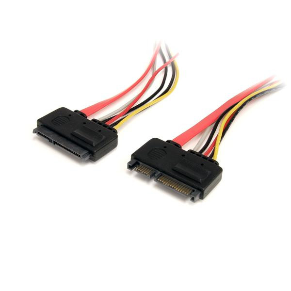 7UxY8aUxfEyaqk_4Ke9YSQ.c-r__39418.1708126074-1.jpg SATA22PEXT | StarTech.com | SATA cable 13.8" (0.35 m) SATA 22-pin SATA 7-pin + 15-pin Red - Image 1